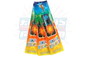 Bengalas pequeñas, bengalas de 7 pulgadas, small sparklers, Fuegos Artificiales Cross, Costa Rica