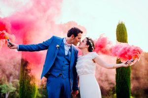 Bombas de Humo de Color para Bodas
