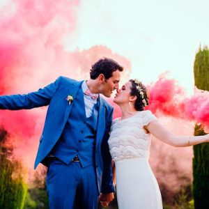 Bombas De Humo De Color Para Bodas
