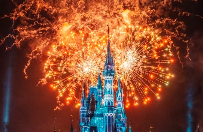 Fuegos Artificiales en Disney, Evento Virtual con Fuegos Artificiales