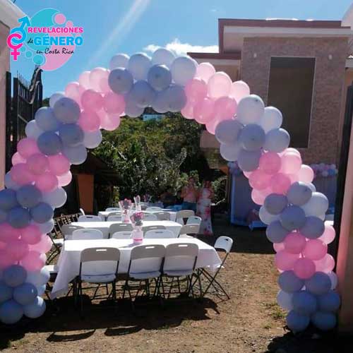Decoración Para Revelación De Género Del Bebe, Revelaciones De Género En Costa Rica
