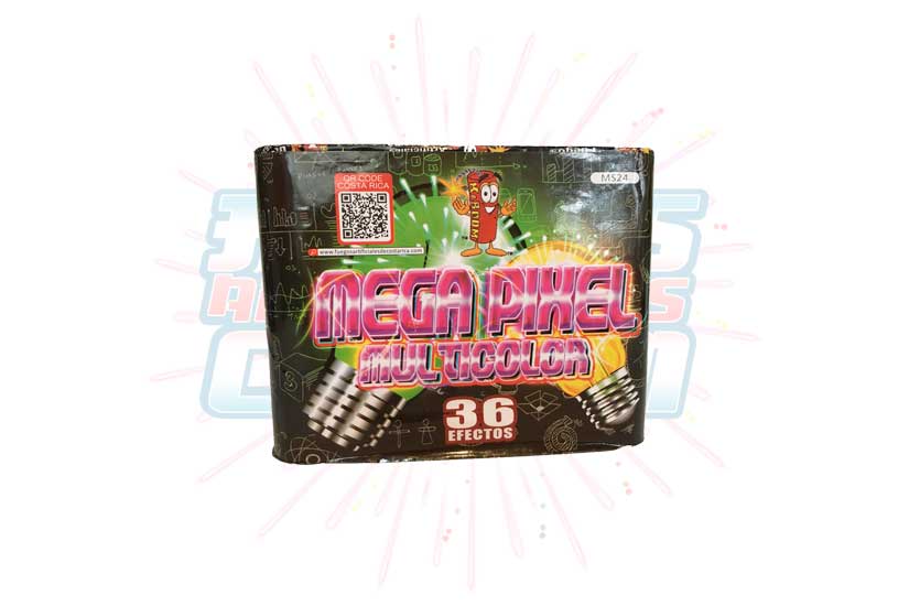 Mega Pixel Multicolor 36 Tiros