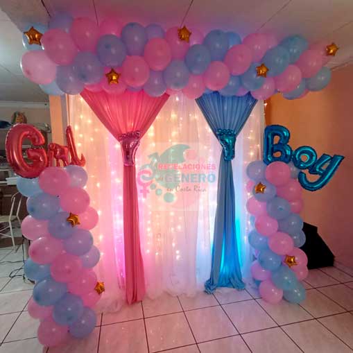 Decoración 1 para Revelación de Sexo del Bebé