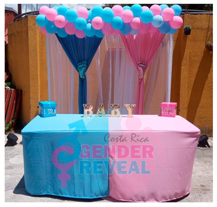 Decoración 2 Para Revelación De Sexo Del Bebé