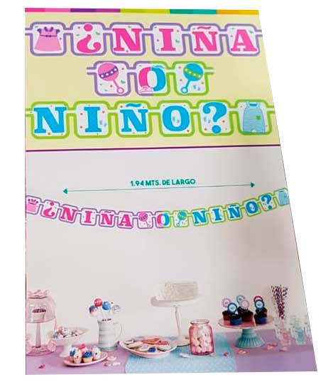 Letrero Móvil Para Decoracion En Fiestas De Revelación De Sexo Del Bebé, Gender Reveal Products