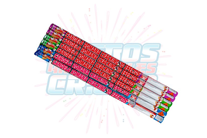 Candela Romana Crackling 10 Tiros