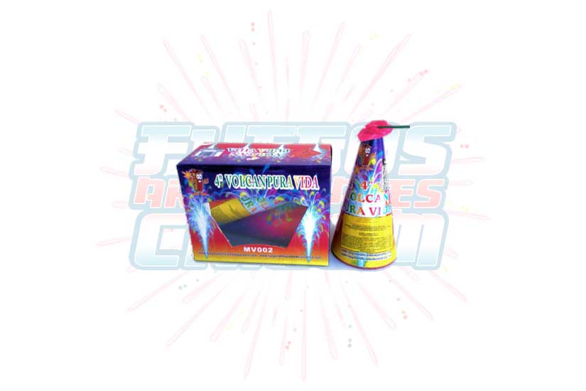 Volcán Pura Vida 4″