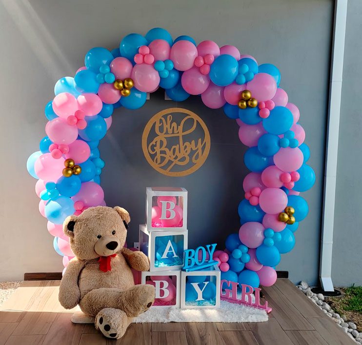 Decoración 5 Para Revelación De Sexo Del Bebé