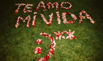Letrero De Pétalos De Rosa Para Propuestas De Matrimonio En Costa Rica