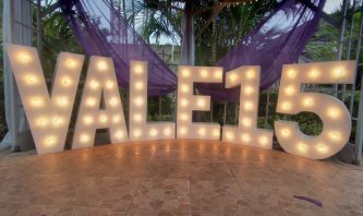 Alquiler De Letras Gigantes Para 15 Años En Costa Rica