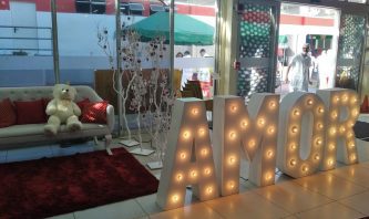 Alquiler De Letras Luminosas Gigantes Para Bodas En Costa Rica
