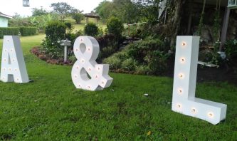 Bodas, Alquiler De Letras Gigantes En Costa Rica