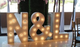 Letras Gigantes En Alquiler Para Eventos De Bodas En Costa Rica
