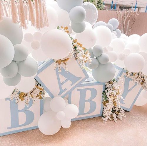 Cubos Baby Para Revelación De Género Del Bebe Y Baby Shower En Costa Rica