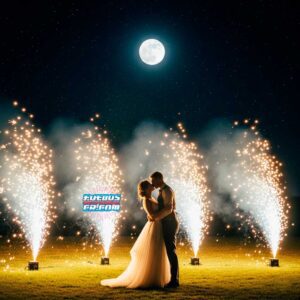 Servicio de máquinas sparkular en Costa Rica, simulador de pólvora fría, Fuegos Artificiales Cross
